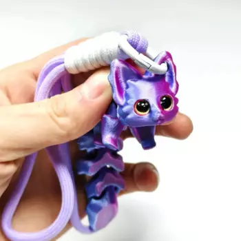 Пластиковая статуэтка лиса 3D печать