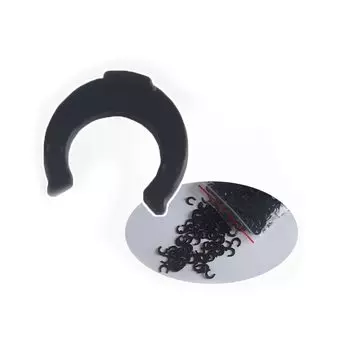 Пластиковые фитинги для труб 1/4", синий, 100 шт.