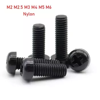 Пластиковые изолированные винты M2 M2.5 M3 M4 M5 M6
