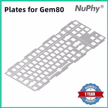 Пластины NuPhy PC/POM/алюминиевая пластина для Gem80