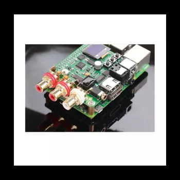 Плата аудио декодера DAC Raspberry Pi, плата Hi-Fi расширения, поддерживает коаксиальное волокно I2S OUT для Raspberry Pi 3B 3B + 4B