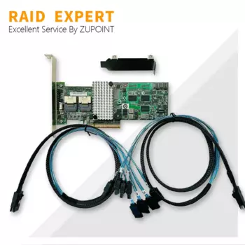 Плата RAID контроллера ZUPOINT LSI 9264-8i, 6 Гбит/с, 256 м, SAS PCI-E, карта расширения, включает в себя специфику кабеля SATA