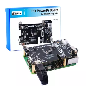 Плата расширения питания GeeekPi RPi 5 PD для постоянного включения Raspberry Pi 5