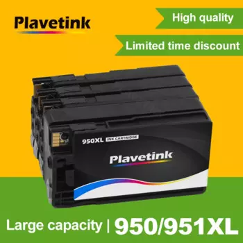 Plavetink 950XL 951XL сменный картридж для принтера для HP 950 951 XL Officejet Pro 8100 8600 8610 8615 8620 8625 картриджи для принтеров