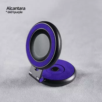 Плавающий магнитный держатель для телефона из алькантары для ZEEKR 001, вращающийся Hi-low angle, неограниченный автомобильный держатель для телефона, автоаксессуары