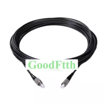 Плоский кабель FTTH, Соединительный шнур, черный, 1 ядро, GoodFtth 20 м, 25 м, 30 м, 35 м, 40 м, 50 м, 60 м, 70 м, 80 м, 100 м