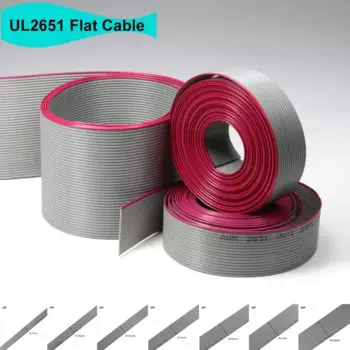 Плоский ленточный кабель UL2651 серый 1,27 мм 28AWG