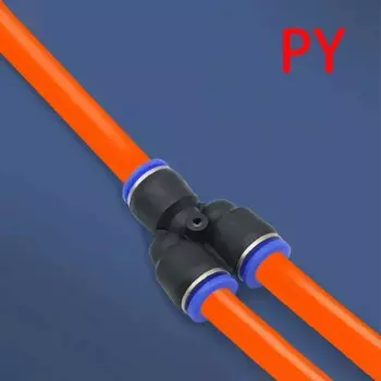 Пневматические быстросъемные фитинги PU 4 мм 6 мм 8 мм 10 мм 12 мм