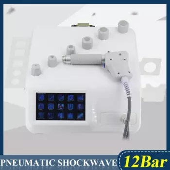 Пневматический ударно-волновой Массажер для расслабления тела, 12 бар, Профессиональный аппарат для ударно-волновой терапии, массажер для снятия боли в коленях