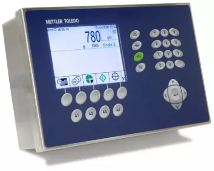 Подержанный контроллер взвешивания дисплея METTLER TOLEDO IND780