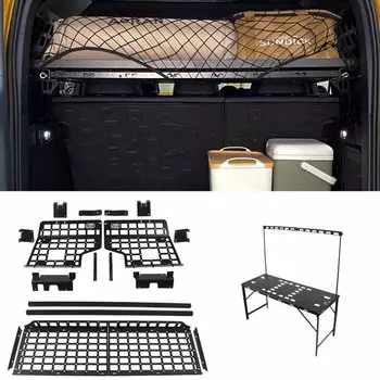 Подходит для BYD FangChengBao Leopard 5 2024 2025, багажник, полка для хранения, панель Molle и уличный стол
