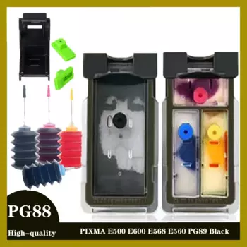 Подходит для Canon 89 99 PG89 CL99 чернильный картридж для Canon PIXMA E500 E600 E568 E560 PG89 черный цвет CL99 pg 89 cl 99 принтер