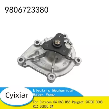 Подходит для Citroen C4 DS3 DS5 Peugeot 207CC 3008 RCZ 308CC SW Электрический механический Водяной насос OEM 9806723380 1.6THP 1201H8