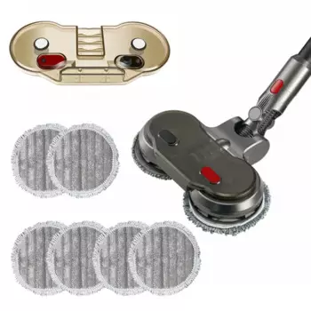 Подходит для пылесоса Dyson V6/V7/V8/V10/V11, насадка для чистки электрической швабры с резервуаром для воды, швабра