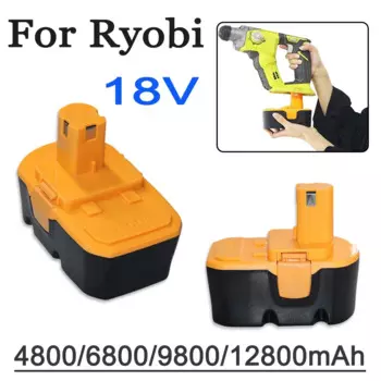 Подходит для Ryobi 18 в 4800/6800/9800/12800 мАч ni-mh аккумуляторная батарея, беспроводной электроинструмент