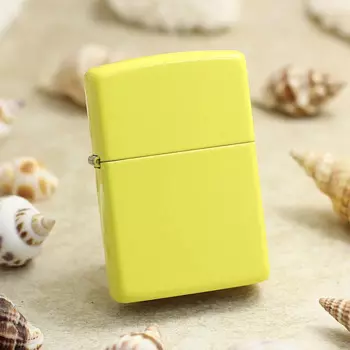 Подлинная Зажигалка Zippo, медная ветрозащитная лимонно-желтая керосиновая зажигалка, подарок с кодом защиты от подделки