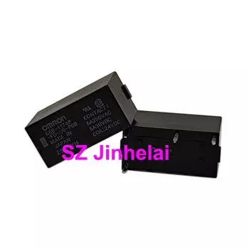 Подлинное Оригинальное реле Omron, 10 шт., 5VDC, 12VDC, , 24VDC