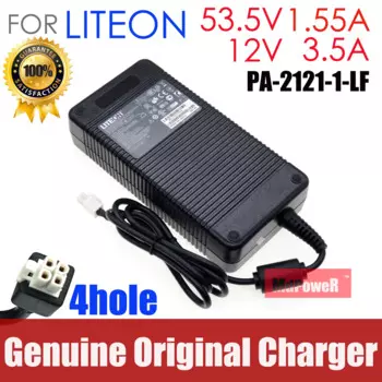 Подлинный Liteon PA-2121-1-LF Ac адаптер 341-0502-01 53,5 в 1.55a Адаптеры питания для ноутбука cisco 891F 896 890 маршрутизаторы зарядное устройство 4pin