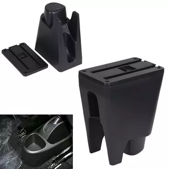 Подлокотник для Peugeot 107, центральный контейнер для хранения для Toyota Aygo BJ, для Citroen C1, автомобильные аксессуары, коробка для магазина, внутренние детали