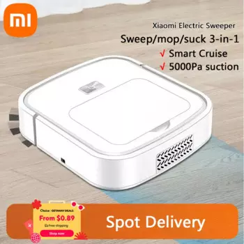 Подметальный робот Xiaomi, универсальная электрическая подметальная машина, машина для подметания и мытья полов, подметальная машина для дома, полностью автоматическая подметальная машина