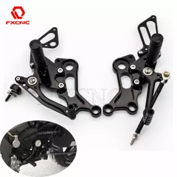 Подножка для мотоцикла, для Ducati 696, Monster 696, 796, 1100, 1100s, регулируемая задняя подножка