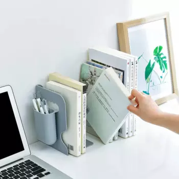 Подставка для книг, оригинальная, выдвижная, для офиса, школы