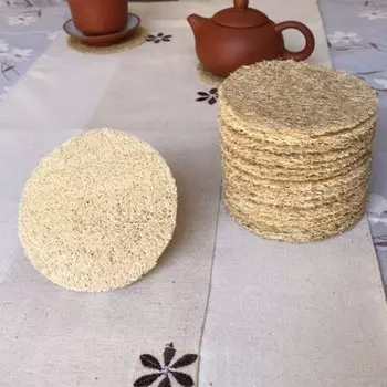 Подставки для чайников из люфы Gaiwan, 4 шт.