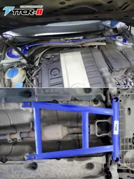 Подвеска Cross Member Unsprung, рычаг управления весом, жесткий дефлектор шасси для VW EOS 2008-2023, аксессуары, боковая стабильность