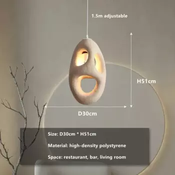 Подвесная люстра DRMIYA Wabi Sabi из смолы