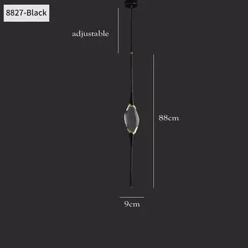 Подвесная люстра JMZM медная хрустальная LED