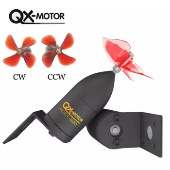 Подводный двигатель QC2221 лодка esc 380kv 550KV 6S бесщеточный мотор водонепроницаемый для RC рыбалки приманки лодки режим