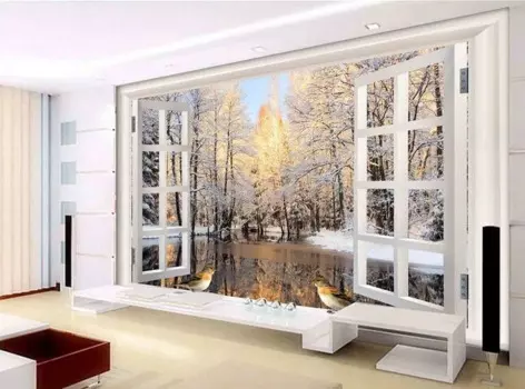 Пользовательские стереоскопические обои 3 d, европейский тип, фотообои для гостиной, спальни, телевизора, виниловые обои