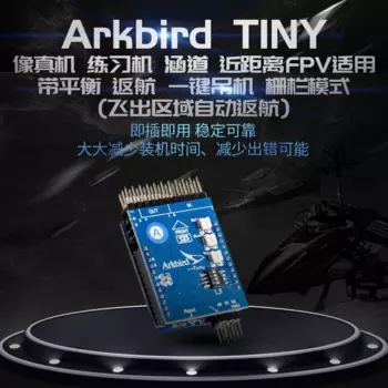 Полетный контроллер ARKBIRD-Крошечный A с фиксированным крылом, управление полетом FPV, изображение истинного обхода самолета с функцией возврата домой
