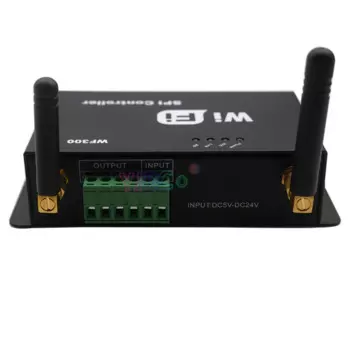 Полноцветный Wi-Fi RGB SPI контроллер светодиодной ленты WF300, 5 В, 12 В, 24 В, беспроводной Радиочастотный пульт дистанционного управления IC пикселей, модуль управления яркостью