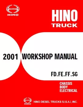 Полнонабор руководств по обслуживанию грузовиков HINO 2001–2018 гг.