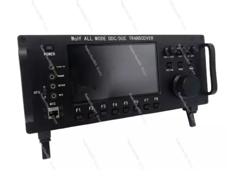 Полнорежимный трансивер Wolf DDC/DUC, трансивер мобильной радиосвязи LF/HF/6M/VHF/UHF, 20 Вт, 0-750 МГц