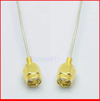 Полугибкий кабель 5 шт./лот SMA «папа»-«папа» SMA RG047 0,047 jumper pigtail 20 см