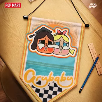 POPMART CRYBABY закат концерт серия значок подвесной флаг тренд моды охватывающие подарки