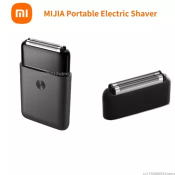 Портативная электробритва XIAOMI MIJIA, умный мини-триммер для влажного и сухого бритья, водонепроницаемая IPX7 головка с возвратно-поступательным движением