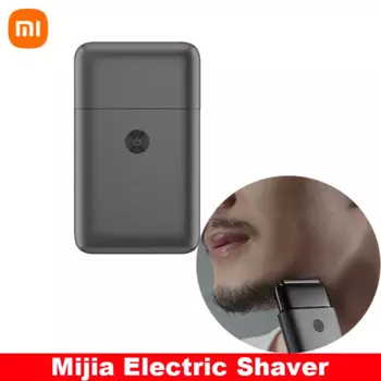 Портативная электробритва Xiaomi MIJIA, умный мини-триммер для влажного и сухого бритья, водонепроницаемая IPX7 головка с возвратно-поступательным движением