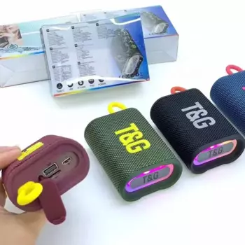 Портативная беспроводная Bluetooth-Колонка TG396, креативный водонепроницаемый сабвуфер, 3D стерео центр объемного звучания, миниатюрная звуковая система в подарок