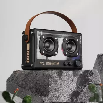 Портативная беспроводная Bluetooth-Колонка в виде Фантомы, прозрачная, в скандинавском стиле