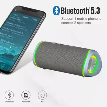 Портативная Bluetooth-колонка, 30 Вт, IPX5