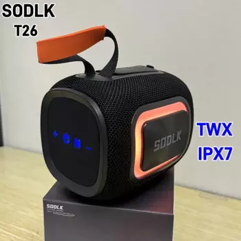 Портативная Bluetooth-Колонка Caixa De Som, 30 Вт, мощная Беспроводная басовая Колонка TWS, басовая система, аккумулятор 1800 мАч, Бумбокс T26