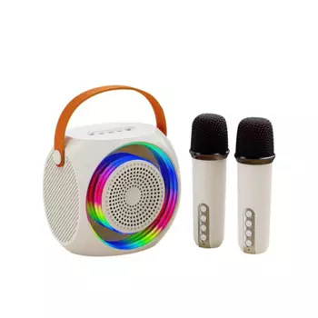 Портативная Bluetooth-Колонка для караоке с 2 микрофонами