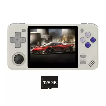 Портативная игровая консоль RGB10X, 3,5-дюймовый IPS-экран, 128 ГБ, с открытым исходным кодом для GBA GBC PSP NDS Simulator, игровая консоль B