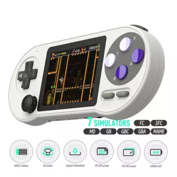 Портативная игровая консоль с экраном 3,5 дюйма, портативная легкая игровая консоль для гостиной и дома