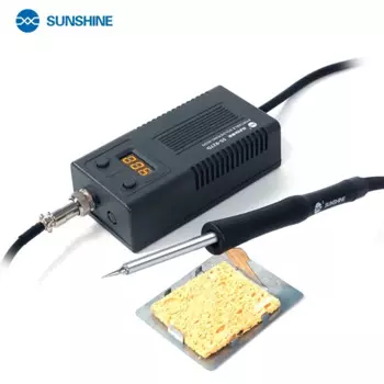 Портативная Интеллектуальная паяльная станция Sunshine 927D с постоянной температурой 110/220 В 50 Вт 180-450C с быстрым подогревом