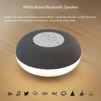 Портативная колонка Caixa De Som с белым шумом, Bluetooth-динамик, приспособление для сна и успокаивающее устройство, естественная сцена, музыка, ночник, динамик