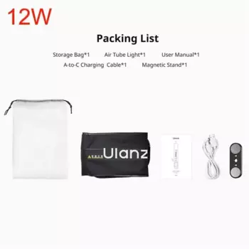 Портативная лампа-вспышка Ulanzi UA12, двухцветная, 2700-6500K